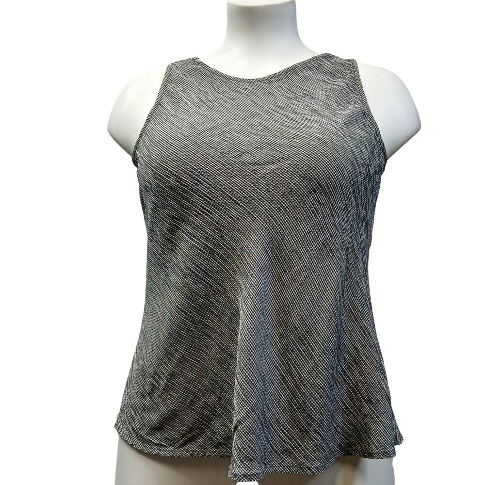 Vintage 90s Rialto Collection Geometric Shell Tank Top Womens PM